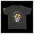 Gold Skull - Black T-Shirt