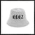 ELE2 Old English - White Bucket Hat