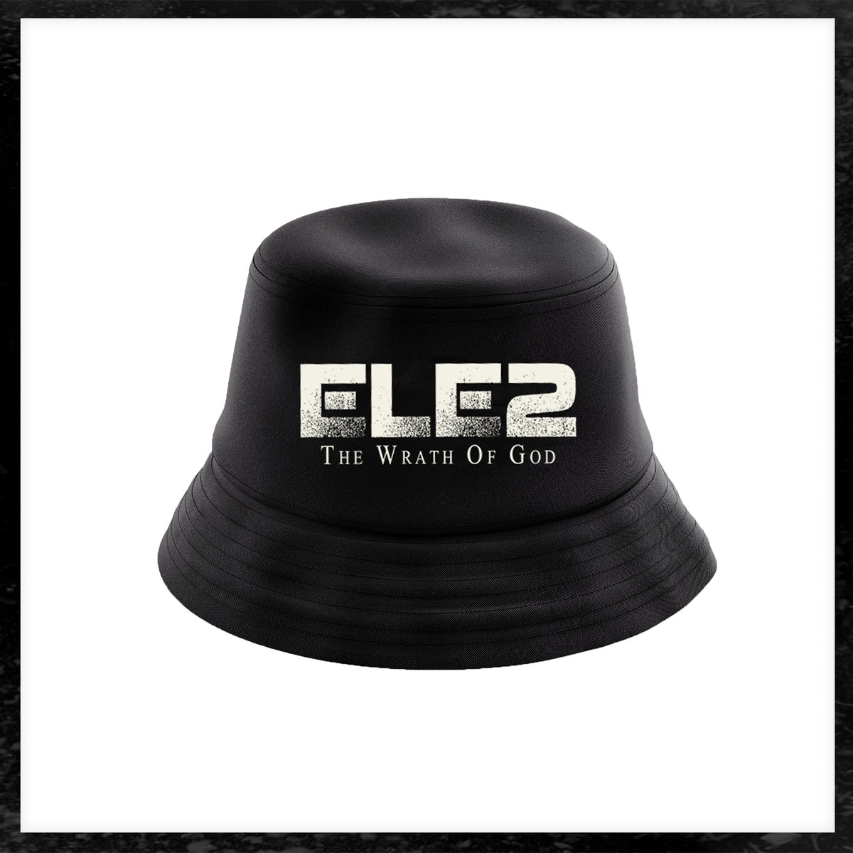 ELE2 Grey - Black Bucket Hat